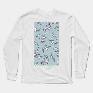 Aesthetic flame Long Sleeve T-Shirt